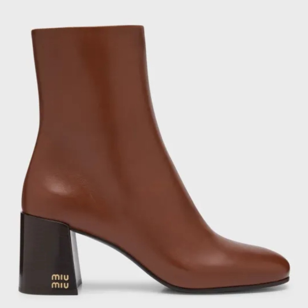 Miu Miu Block Heel Boots